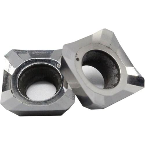 SEHT1204 10Pcs SEHT1204AFFN X83 H01 Aluminum cutter blade Insert Cutting Tool turning tool CNC milling Tools AL +TIN Alloy wood