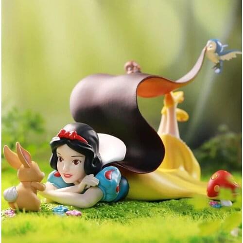 Disney Princess Comics Series The Little Mermaid Ariel Snow White Action Figure Dolls Toy kids Girl Gifts