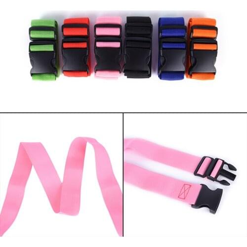 High quality Travel Luggage Suitcase Strap Baggage Backpack Safe Belt Reinforcement