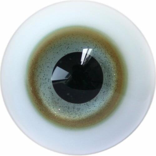 [wamami] 14mm Yellow Glass Eyes Eyeball BJD Doll Dollfie Reborn Making Crafts