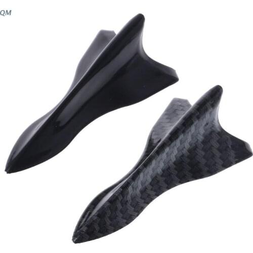 1Pcs Universal EVO-Style Pu Rear Roof Shark Fins Spoiler Shark Fin Diffuser Vortex Generator Car Roof Spoiler Bumper 13MF