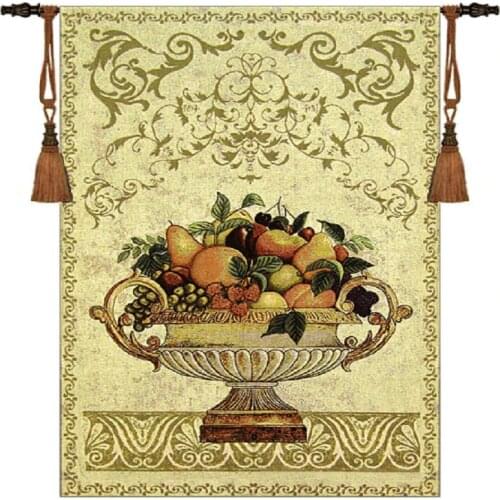 138*87cm Exquisite Wedding Gift Jacquard Fabric Home Textile Decoration Cotton Wall Hangings Picture European Art Tapestry