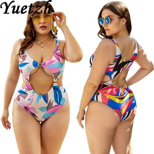 2020 Swimwear Women Swimsuit One Piece Plus Size Sexy Swim Bathing Suits For Female Solid Black Swimming Beachwear Wear