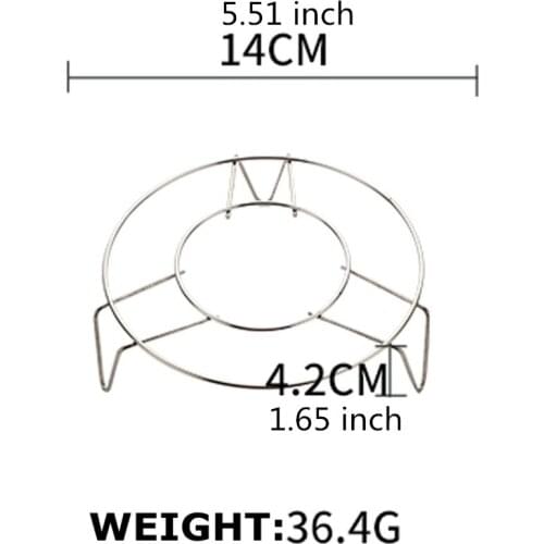 3 PCS Durable Steamer Basket and Egg Steamer Rack, Packism Stainless Steel Vegetable Steaming Trivet Holder for Pressure Cooker