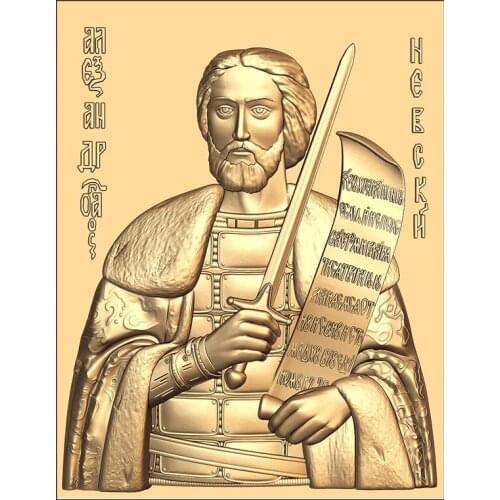 3d model for cnc STL format Religion 3d Relief Model STL Router 3 axis Engraver ArtCam Aleksandr-Nevskiy