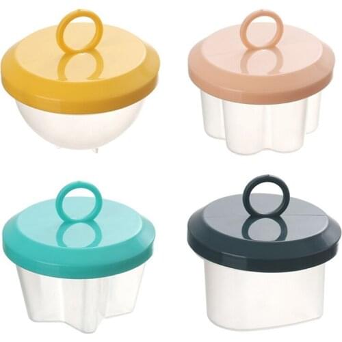 4 Pcs/Set Cute Egg Boiler Plastic Egg Poacher Set Breakfast Steamed Egg Mould Egg Mold Form with Lid Brush