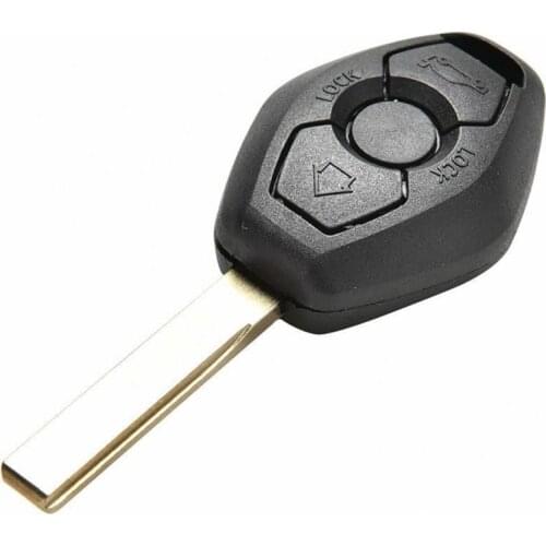 50% Hot Sale 3 Button Remote Blank Blade Key Case Fob for BMW 3 5 7 X3 X5 Z4 E38 E39 E46 Key Case for Car mercedes seat ibiza