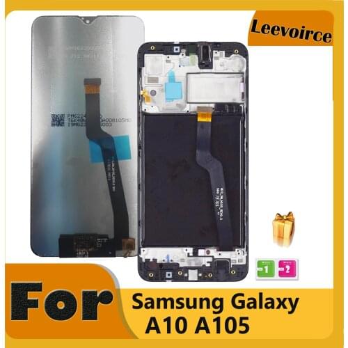 6.2'' Original LCD For Samsung Galaxy A10 A105 A105F SM-A105F LCD Display Touch Screen Digitizer Assembly Replacement New