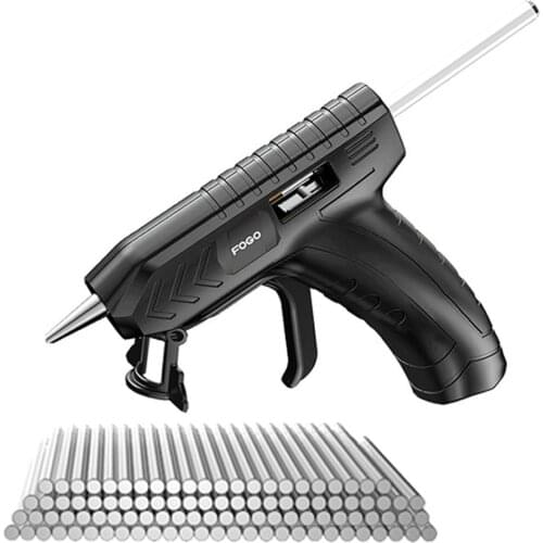 Cordless Hot Melt Glue Gun Machine with Glue-Stick USB Rechargeable Heat Temperature Tool DIY Repairing Stick Tool Kits