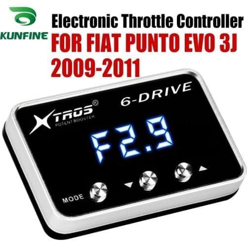 Car Electronic Throttle Controller Racing Accelerator Potent Booster For FIAT PUNTO EVO 3J 2009-2011 Tuning Parts Accessory