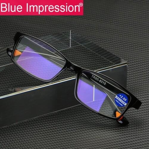 B.I TR90 Ultralight Anti Blue-Ray Reading Glasses Anti Blue Light Presbyopic Glasses Hyperopia Eyewear Readers +1.5 2.5 3.5