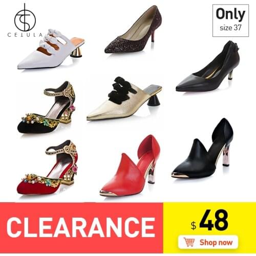 CETULA Women's Stiletto Heels