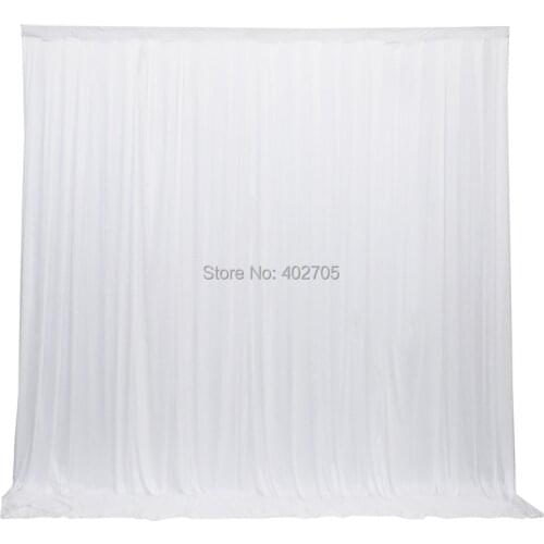 DEAREST Ice silk wedding backdrops panels curtain stage banquet party decoration simple curtain drapes background decoration