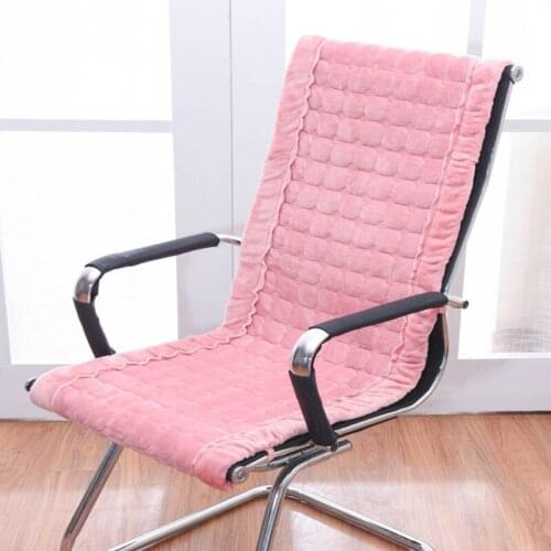 Cotton Office Chair Cushions Super Soft Computer Chair Seat Pad Rectangle Anti-slip Chair Cushion Europe Buttock Seat Cushion