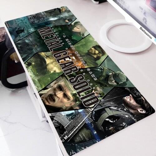 Computer Rug Mouse Pad Xxl Metal Gear Solid Mousepad LOL Gamer Desk Mat Gamers Accessories Table Pads Gaming Keyboard Mouse Mats
