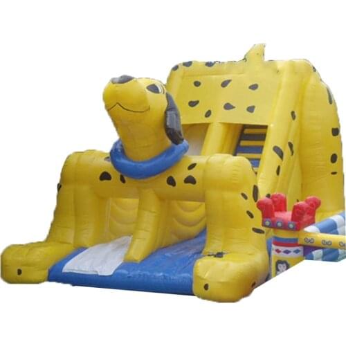 Hot-selling giant inflatable water slide inflatable dog slide for pool use
