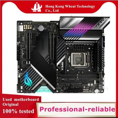 For ASUS ROG MAXIMUS XIII APEX Motherboard Socket LGA 1200 M.2 nvme ssd For Intel Z590 Used Original Desktop Mainboard