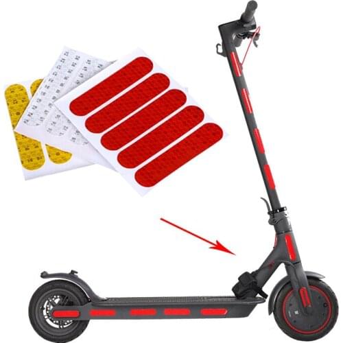 Fashion Body Reflective Sticker For Xiaomi M365 Electric Scoote Electric Scoote Decoration Accessories