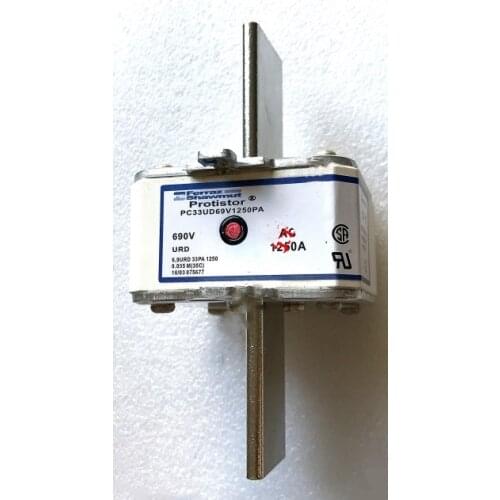 Fuses: PC33UD69V1250PA 6,9 URD 33 PA 1250 V302721 / PC33UD69V1400PA W302722 / PC33UD69V1600PA aR