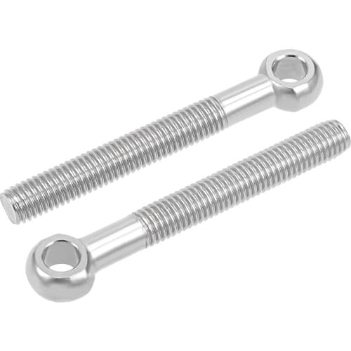 Uxcell Stainless Steel Machine Shoulder Lift Eye Bolt Rigging 10pcs M10x80mm-4pcs