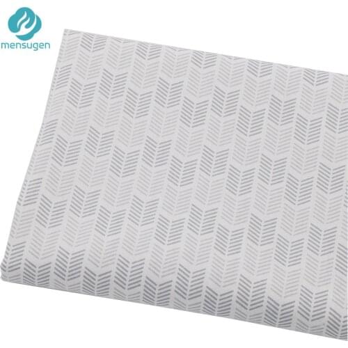 Grey Arrow Cotton Fabrics for Making Clothes Blankets Bed Sheet Baby Nest Pillows DIY Sewing Cloth Fabric Meter