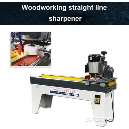 LISM 207A Woodworking Knife Sharpening Machine 220V Grinding Drill Sharpener Bench straight edge grinder machine Commercial Use