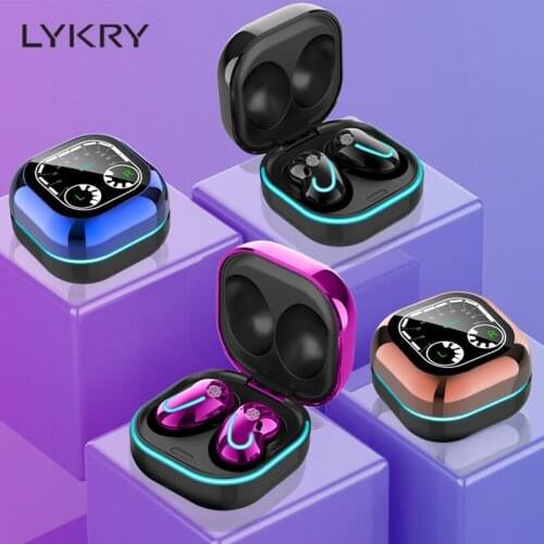 S6SE Bluetooth 5.0 TWS Wireless Headphones Led Display Earphones Touch Control Earbuds 6D Hifi Stereo Noise Cancelling headsets