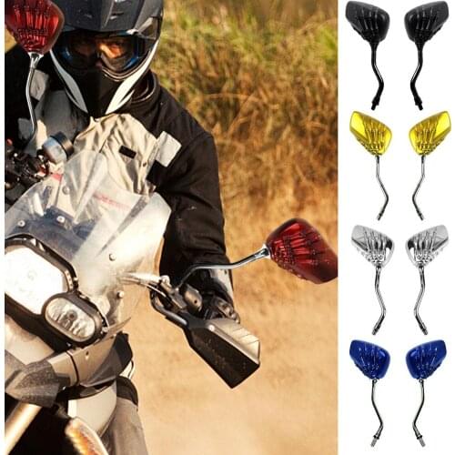 2PCS/Set 360 Degree Rotation Universal Motorcycle Rearview Mirrors Motorcycle Scooter Rear View Side Back Mirrors