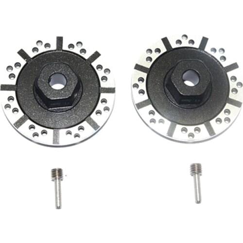 Thickened 1.5MM Hexagonal Brake Pads Brake Discs for LOSI 1/10 BAJA REY ROCK REY