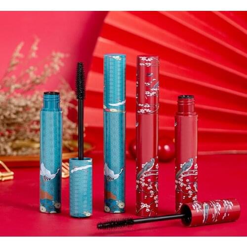 Women Waterproof Curling Lengthen Thick Chinese Style Mascara for Daily Life