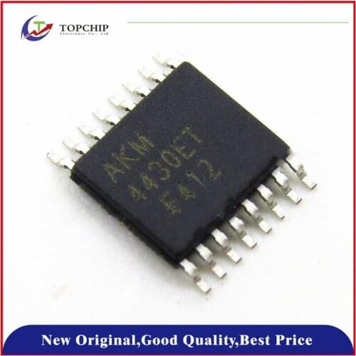 10Pcs New original AK4430ET DAC/AUDIO 24BIT 192K 16TSSOP