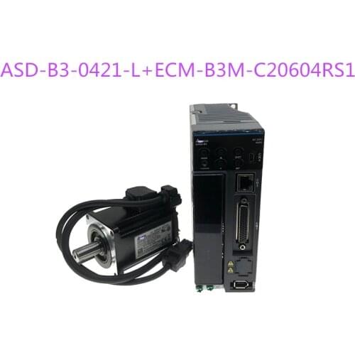Delta 400W 3000rpm AC220V Servo Motor Driver Kits ASD-B3-0421-L+ECM-B3M-C20604RS1 With 3M Cable