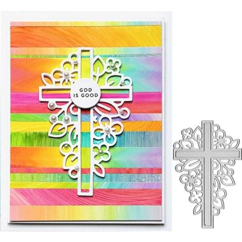 Julyarts Crucifix Craft Supplies Mold Scrapbook Cutting Dies Decoration Scrapbook Paper Craft Knife Mould Blade Punch Stencils