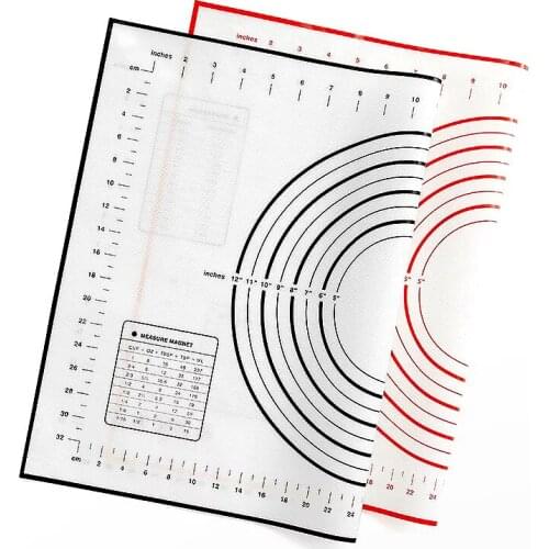 Mat For Dough Pizza Kitchen accessories gadgets High Temperature Resistant Dough Baking Pastry Tools Cookie Pizza Baking Tools