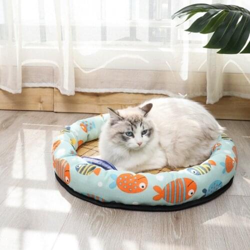 Ice Mat Nest Animal Pet House Cats Products for Pets Acessorios Beds and Mats for Cats Accessories Goods for Animals Kitten Cat
