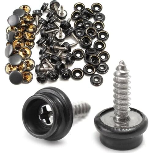 100% Brand New 150PC Snap Fastener Button Screw Studs Kit For Boat Cover Home Improvement Tent