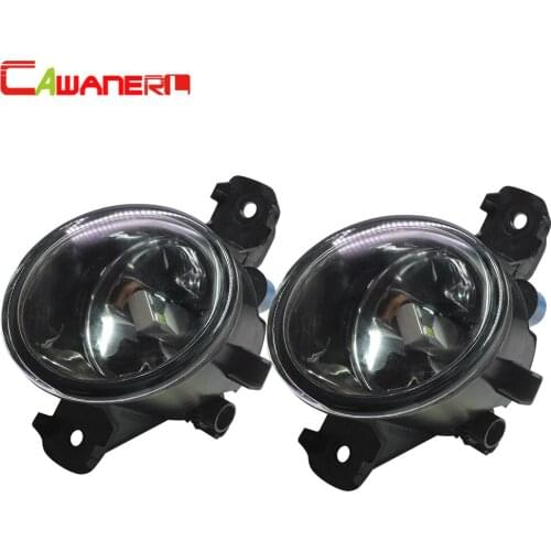 Cawanerl For Nissan Versa 2012 2013 2014 2015 Car Styling Front Fog Light Assembly Lampshade + H11 LED / Halogen Bulb 12V