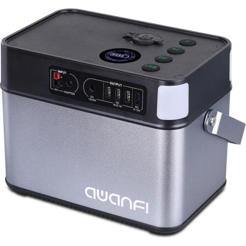 AWANFI Portable Power Station 505Wh Outdoor Solar Generator Lithium Battery for Road Trip Camping Adventures Hunting Emergency
