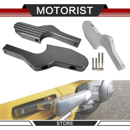 Motorcycle Passenger Foot Peg Extensions Extended Footpegs for Vespa GT GTS GTV 60 125 150 200 250 300 300ie 1pair CNC