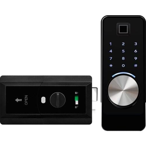 Capacity 200 TTLock Smart Bluetooth-compatible Remote Control Fingerprint Biometrics Lock With Mechanical Key