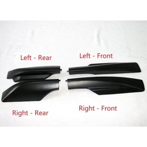 1pcs Roof Luggage rack guard black color plasitc Cover for Toyota Rav4 SUV 2009-2014 Auto car motor parts