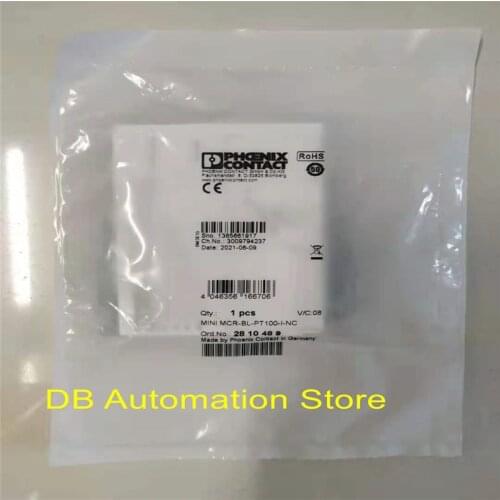 100% original sealed PHOENIX CONTACT Temperature measuring transducer - MINI MCR-BL-PT100-I-NC - No. 2810489