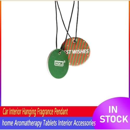 Car Christmas Interior Hanging Fragrance Pendant Aromatherapy Tablets Car/home Aromatherapy Tablets Christmas Special Style