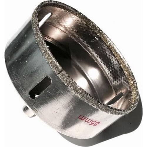 Free shipping of 1PC 53-70mm professional quality 2 steps marble hole saw tile drill bit core bit for marble/tile hole drilling