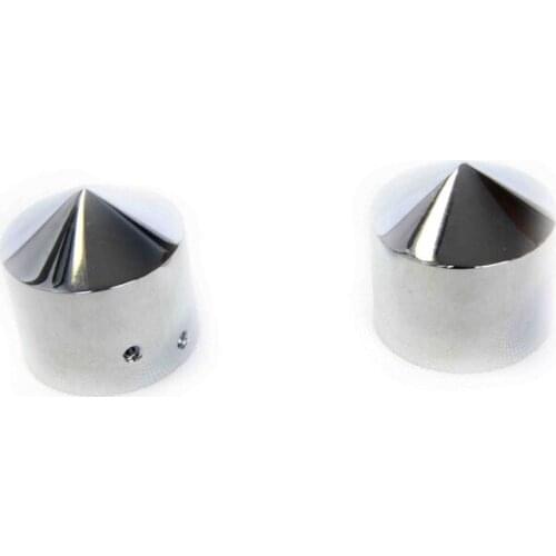 Aftermarket Free Shipping Motorcycle Parts 29Mm Axle Nut Cap For Harley Choppers Honda Suzuki Kawasaki Yamaha CHROMED