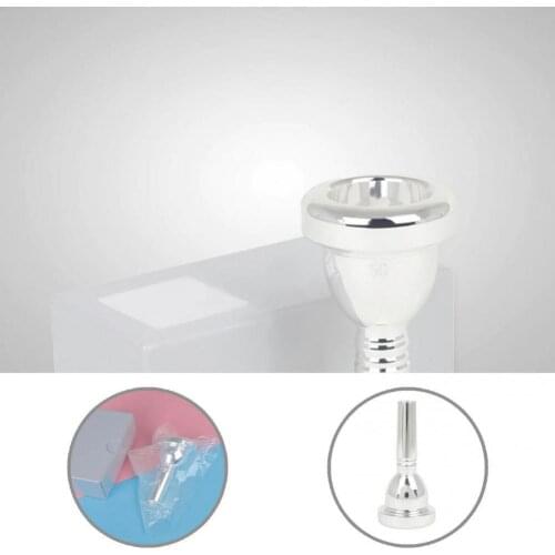 Safe Durable Instruments Trombone Mouthpiece Tasteless Trombone Mouth Fine Polished for Bars