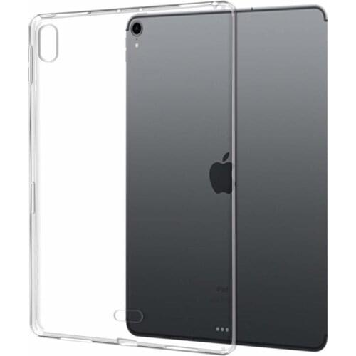 For iPad Pro 12.9 Case,Soft TPU Cover For iPad 12.9"2018/2015/2017//2020/2021 A1876 A1895 A1670 A1584 A1652 Clear Slim Back Case