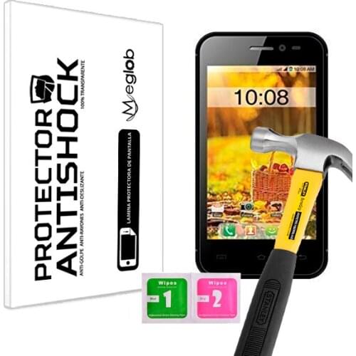 Screen protector Anti-Shock Anti-scratch Anti-Shatter compatible with Intex Aqua 3G Neo