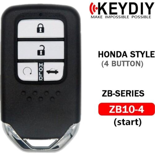 KEYDIY KD Smart Key ZB Series Remotes ZB10-3 ZB10-4 ZB10-5 Multiple models for KD-X2 Key Programmer
