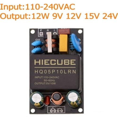 SANMIM AC-DC 12W power supply module 220 V to 9v 12V 15V 24V transformer module Switching Power Supply EMC filter X0998